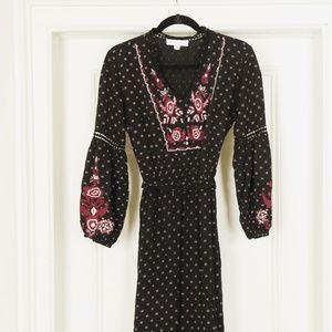 Lovestitch Keita Embroidered Dress Small